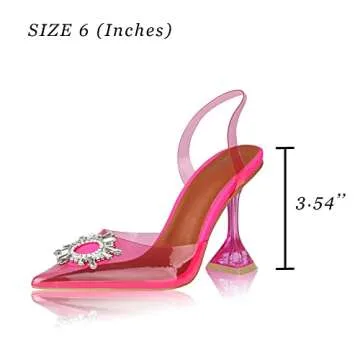 Chic AMINUGAL Slingback High Heel Sandals for Elegant Occasions