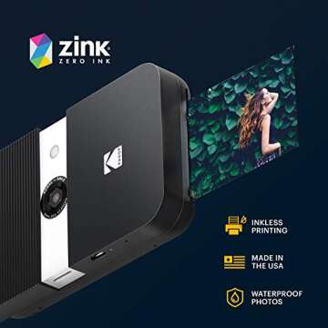 KODAK Smile Instant Print Camera - Perfect for Instant Memories