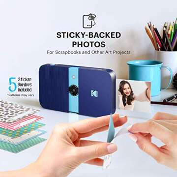 KODAK Smile Instant Print Camera - Perfect for Instant Memories