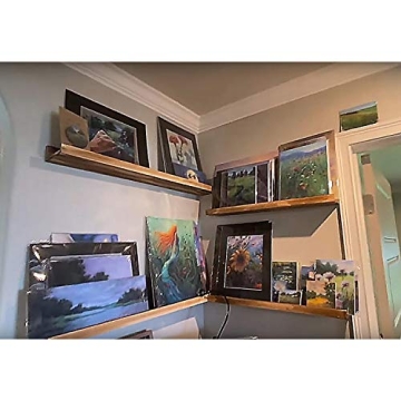 AZSKY Wooden Floating Shelves for Home Decor and Gifts