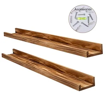 AZSKY Wooden Floating Shelves for Home Decor and Gifts