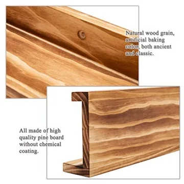 AZSKY Wooden Floating Shelves for Home Decor and Gifts