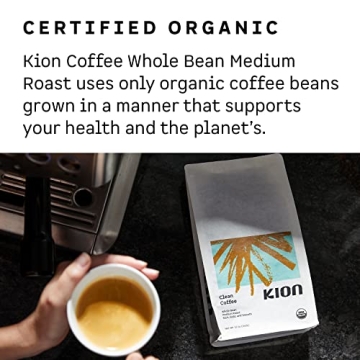 Kion Organic Coffee Ethically Sourced Toxin-Free Rich Smooth