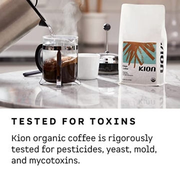 Kion Organic Coffee Ethically Sourced Toxin-Free Rich Smooth