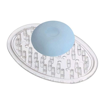 iDesign Plastic Soap Saver for Bathroom and Kitchen
