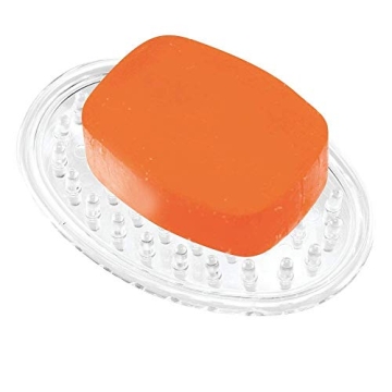 iDesign Plastic Soap Saver for Bathroom and Kitchen