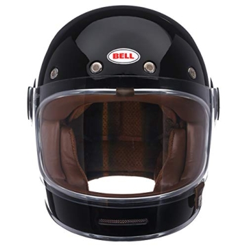 BELL Bullitt Retro Full Face Helmet in Gloss Black