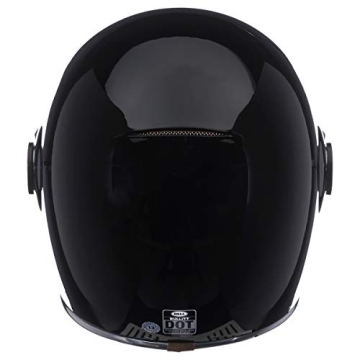 BELL Bullitt Retro Full Face Helmet in Gloss Black
