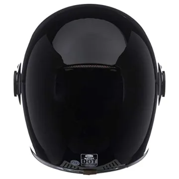 BELL Bullitt Retro Full Face Helmet in Gloss Black