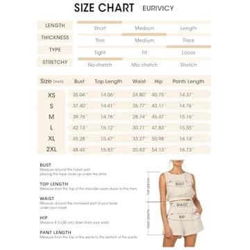 Eurivicy Women's 2 Piece Summer Outfits for Stylish Comfort