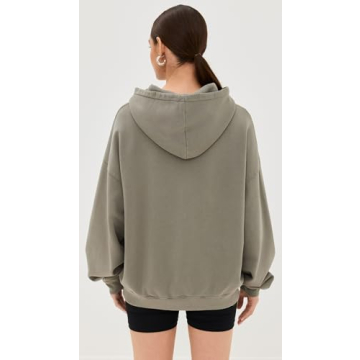 ANINE BING Harvey Sweatshirt for Women in Green - Stylish Comfort