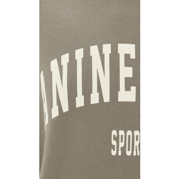 ANINE BING Harvey Sweatshirt for Women in Green - Stylish Comfort