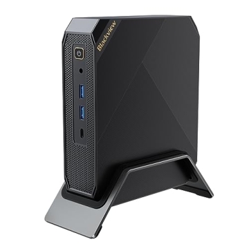 Blackview Mini Gaming PC, MP200 Intel i5-11400H(4.50GHz) Mini PC, 16GB DDR4 512GB SSD, 6 Cores 12 Th...