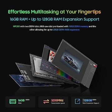 Blackview Mini Gaming PC with Intel i5 4.50GHz Performance