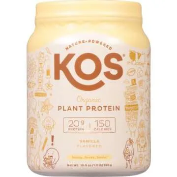 KOS Vegan Protein Powder - Organic Vanilla Superfood