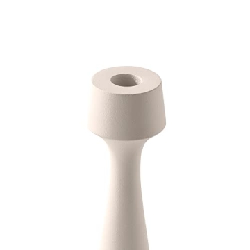 Modern Candle Holders for Taper Candlesticks in Cream