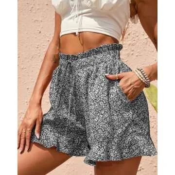 Floral High Waisted Women’s Summer Shorts for 2025