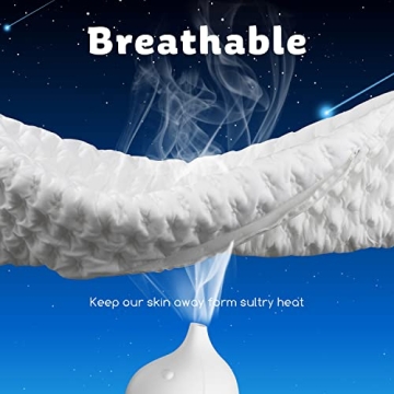 Kucey Cooling Side Sleeper Pillow for Neck Pain Relief