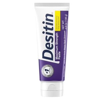 Desitin Maximum Strength Baby Diaper Rash Cream - Hypoallergenic, 4.8 oz Edition