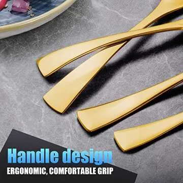 Lemeya Modern 20-Piece Silverware Set for 4