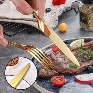 Lemeya Modern 20-Piece Silverware Set for 4