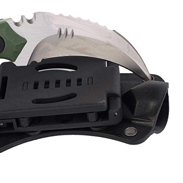 MASALONG Outdoor Survival Claw Tactical Knife with Sheath