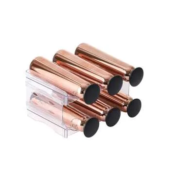 IEEK Stackable Bottle Storage Rack for Kitchen Organization