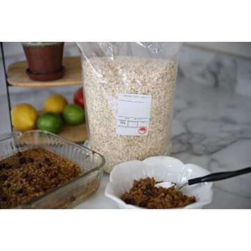 Kauffman Orchards Organic Quick Oats, Instant Oatmeal in Bulk, 3 Lb. Bag