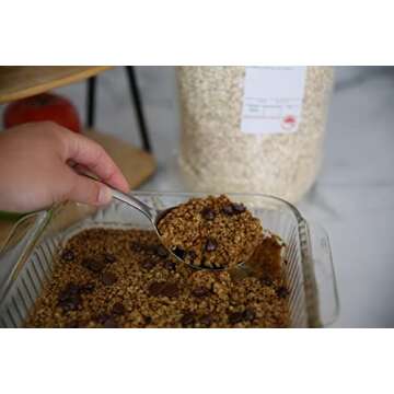 Kauffman Orchards Organic Quick Oats, Instant Oatmeal in Bulk, 3 Lb. Bag