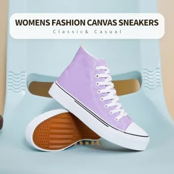 Stylish Hash Bubbie Unisex High-Top Sneakers for Comfort