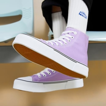 Stylish Hash Bubbie Unisex High-Top Sneakers for Comfort