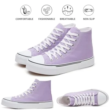 Stylish Hash Bubbie Unisex High-Top Sneakers for Comfort
