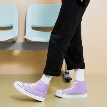 Stylish Hash Bubbie Unisex High-Top Sneakers for Comfort