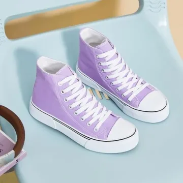 Stylish Hash Bubbie Unisex High-Top Sneakers for Comfort