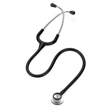 3M Littmann Classic II Infant Stethoscope, 2114, Stainless Steel Chestpiece, 28" Black Tube