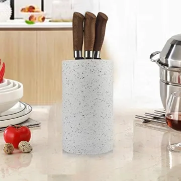 Stylish Universal Knife Holder - Space Saving Kitchen Organizer