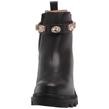 Steve Madden Women's Amulet Ankle Boot, Black, 6