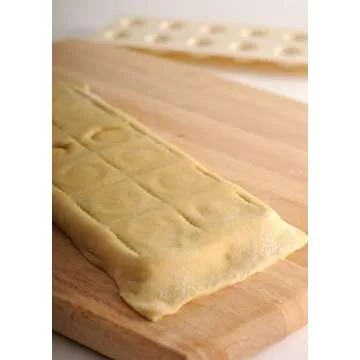 Norpro Ravioli Maker With Press 12 Inches, Metallic