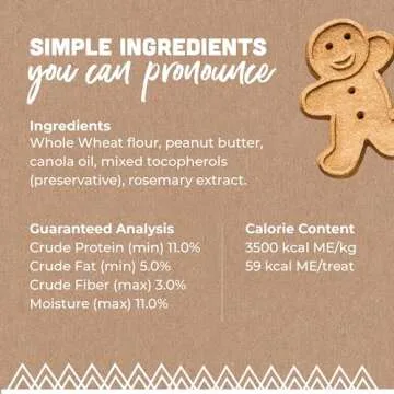 Buddy Biscuits 8 oz Teeny Dog Treats - Natural Peanut Butter