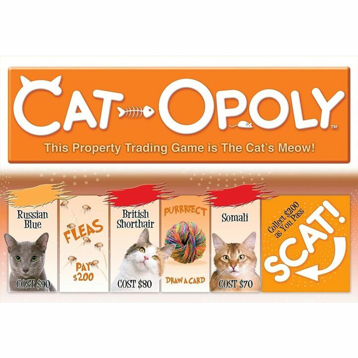 CAT-opoly Board Game by Late for the Sky - Large