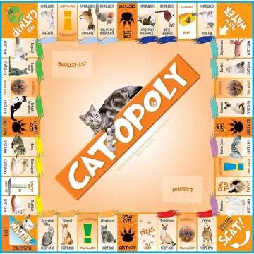 CAT-opoly Board Game by Late for the Sky - Large