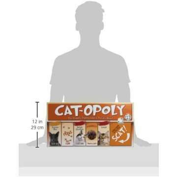 CAT-opoly Board Game by Late for the Sky - Large