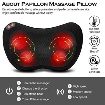 Papillon Back Massager for Ultimate Pain Relief