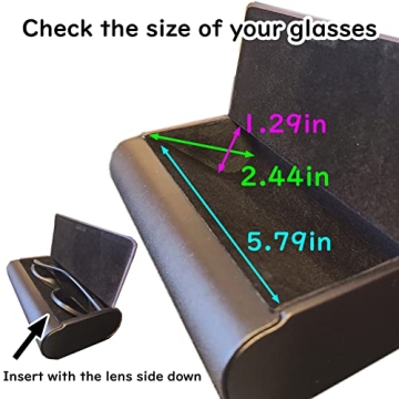 Meigan Double Glasses Case - Stylish, Durable, Compact
