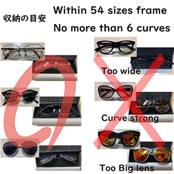 Meigan Double Glasses Case - Stylish, Durable, Compact