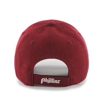 '47 Authentic Philadelphia Phillies Classic Maroon Cooperstown MLB Adjustable - MVP