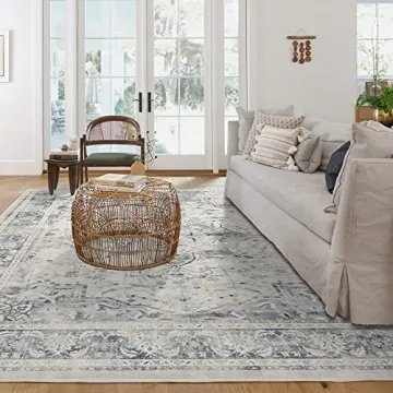 RUGGABLE Sarrah Washable Area Rug for Home Decor
