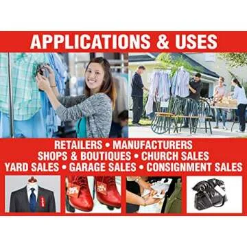 Amram 2-in Standard Tagging Gun Attachments Fasteners Barbs, Natural, 5,000 Pieces, 50 per Clip, for Manufacturers, Retailers, Consignment Sales, Yard Sales, Garage Sales