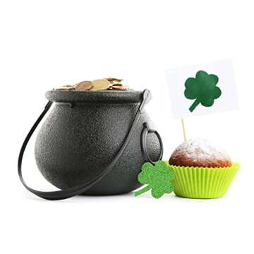 Mini Cauldron Kettles for Halloween and St Patrick