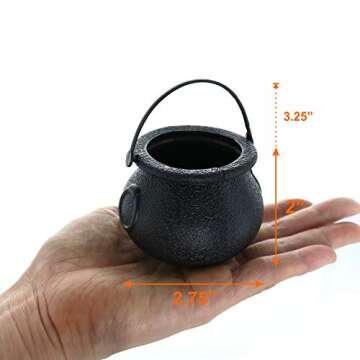 Mini Cauldron Kettles for Halloween and St Patrick